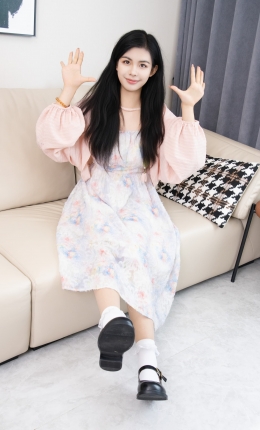 【甜予摄影】229期：荔枝-皮鞋、白棉袜、薄肉丝（脚尖加固）