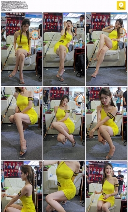 2306-2146=台球展小乌苏凉拖妖艳VIP位置拍摄手机4K-7min