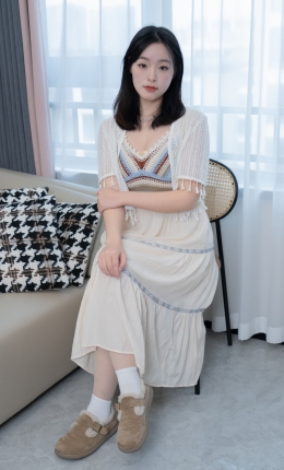 【甜予摄影】173期：小葵-棉鞋、白棉袜、薄肉丝（脚尖加固）