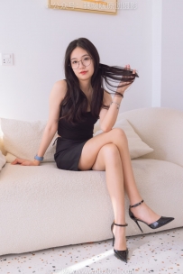 [袜啵啵] 266期：小甜豆-高跟鞋、油亮肉丝（脚尖透明款）