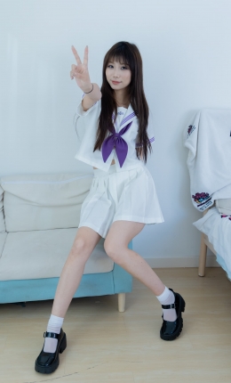 【物恋传媒】2427期：泡泡-JK制服、皮鞋、短白丝