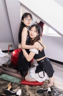 [袜啵啵] 236期：小甜豆&稚予-七月要开心鸭 花絮版 [202P/1V/8.16G]