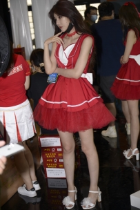 2204_090=chinajoy 2020完美世界展台 美女如云 125p