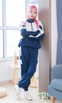 【袜啵啵】697期：小甜豆-帆布鞋、短款厚白丝、校服