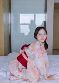 [袜啵啵] 137期：稚予-木屐 分指白棉袜 裸足 和风浴衣 [170P/1V/6.04GB]