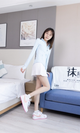【袜啵啵】454期：稚予-白棉袜、肉丝（仅打底）、板鞋