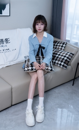 【甜予摄影】164期：珞珞-板鞋、白棉袜、裸足