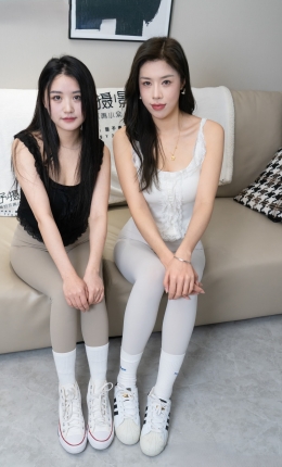 【甜予摄影】157期：澜澜咖啡豆-帆布鞋、板鞋、白棉袜、薄黑丝（脚尖加固）、薄肉丝