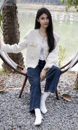 【甜予摄影】329期：丫丫-高跟鞋、白棉袜、裸足