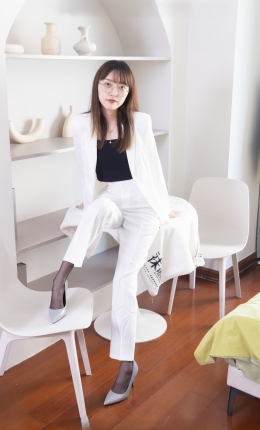 【袜啵啵】470期：稚予-高跟鞋、黑丝（脚尖透明款）、裤里丝