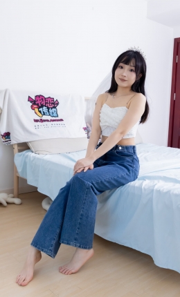 【物恋摄影】2258期：嘟嘟-板鞋、白棉袜、裸足