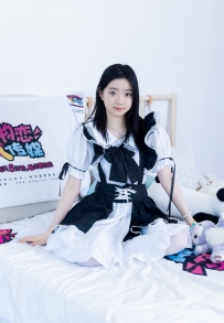 【物恋】2073期：欢欢-皮鞋、厚白丝、女仆装