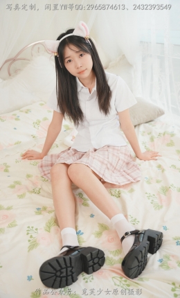 【觅芙摄影】162期：敏敏——今天做你的jk小喵喵~