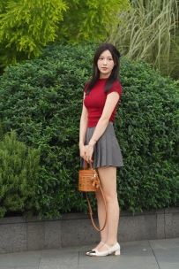 甜美系JK短裙小仙女