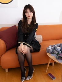 【甜予摄影】077期：璇璇-JK制服、高跟鞋、黑丝、小人国剧情