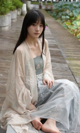 【青柠摄影】109期：阿慌-汉服素材、草履拖鞋、裸足