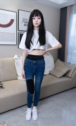 【甜予摄影】179期：珞珞-高跟鞋2双（黑色、透明）、板鞋3双、人字拖、白棉袜5双