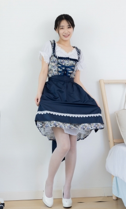 【物恋摄影】2365期：菜菜-高跟鞋、薄白丝（脚尖加固款）、裸足