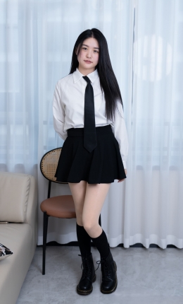 【甜予摄影】168期：澜澜-短靴、小腿袜、肉丝（透明足尖）、灰裤袜