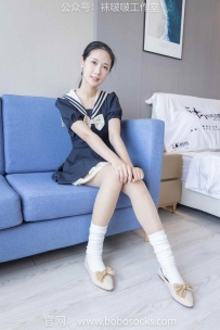 [袜啵啵] 107期：小安-平底鞋 白棉袜 肉丝 [140P/1V/5.26GB]