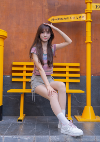 甜予摄影026期：璇璇-板鞋、白棉袜、肉丝（脚尖加固款）