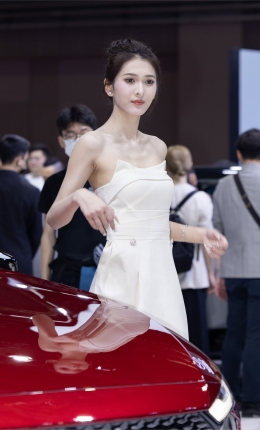 2306-2815=132√上海车展-百万网红御姐车模蔡悦女神的美腿玉足
