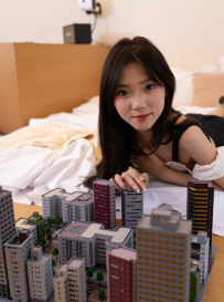 甜予摄影022期：璇璇-肉丝（脚尖加固款）、裸足、进入小人国剧情