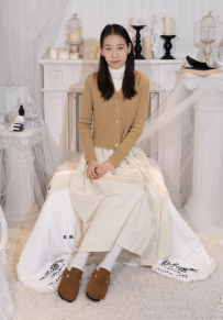 甜予摄影013期：帆帆-平底鞋、白棉袜、裸足