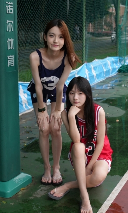 【青柠摄影】132期：阿慌&叶子-篮球/素甲素材、裸足