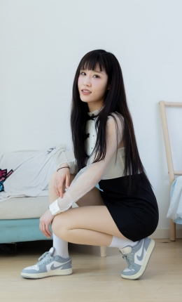 【物恋摄影】2264期：布蕾-板鞋、白棉袜、厚肉丝