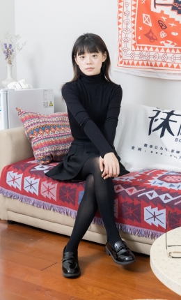 【袜啵啵】466期：糯米-皮鞋、厚黑丝（花絮版）