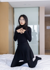 【袜啵啵】430期：奶油-平底鞋、厚黑丝、丝袜踩奶油小蛋糕剧情