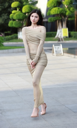 2306-2245=143√流金连衣裙网红-冰冰酱