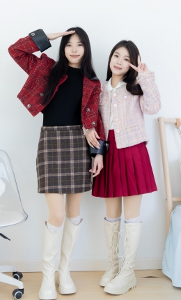 【物恋摄影】2375期：茯苓闪闪-长靴、白棉袜、厚肉丝