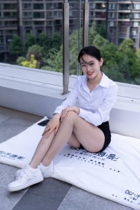 [甜予摄影] 063期：思思-板鞋、油亮灰丝（脚尖透明款）