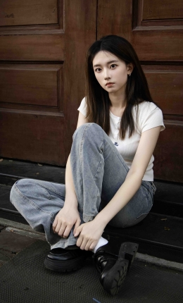 【甜予摄影】289期：点点-小皮鞋、白色棉袜、裸足 （完整版）