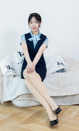 袜啵啵662期：小甜豆-平底鞋、高跟鞋、厚黑丝、厚肉丝、制服