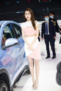 2204_063=广汽本田展台 顶级超模 清晰玉足特写 42p