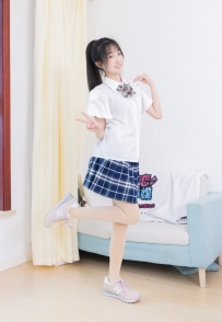 【物恋】2114期：嘉木-JK制服、运动鞋、厚肉丝