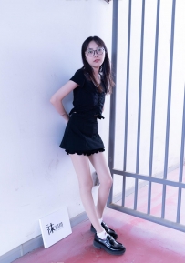 [袜啵啵] 030期：稚予- 皮鞋 短白棉袜 肉丝 [141P/1V/3.02G]