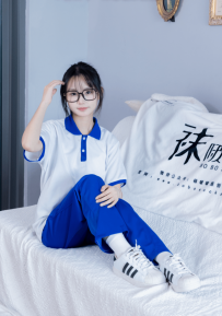 [袜啵啵]351期：甜甜圈-板鞋、白棉袜、肉丝、校服裤里丝