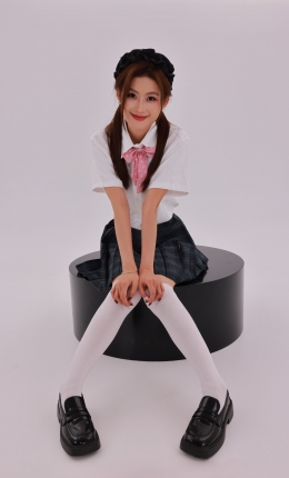 【觅芙摄影】293期：年年—— 日杂元气JK少女（图片）