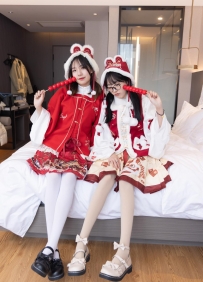 [袜啵啵] 054期：小甜豆与稚予-给大家拜年啦 [153P/1V/6.1G]