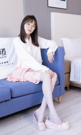 【袜啵啵】595期：稚予-皮鞋、平底布鞋、薄肉丝白丝（脚尖加固款）、古风汉服