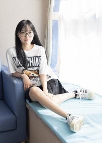 [袜啵啵] 033期：稚予-贝壳头 天鹅绒黑袜 天鹅绒白袜 [154P/1V/6.06G]