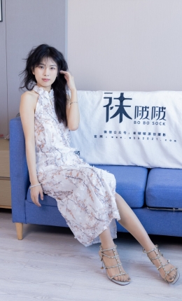 【袜啵啵】536期：奶油-高跟鞋、薄肉丝（脚尖微加固款）、裸足（黑色美甲）