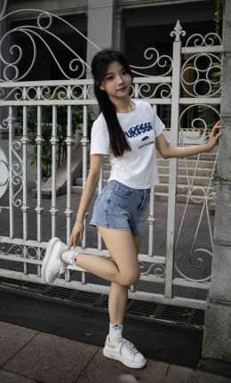 【甜予摄影】295期：奶贝-板鞋、白色棉袜、裸足（完整版）