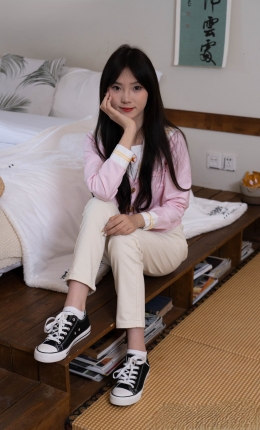 【甜予摄影】252期：璇璇-帆布鞋、白棉袜、视频以抖腿拍摄为主（完整版）