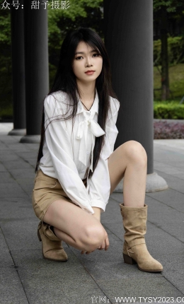 【甜予摄影】373期：叮当-靴子、白棉袜、裸足（特写版）
